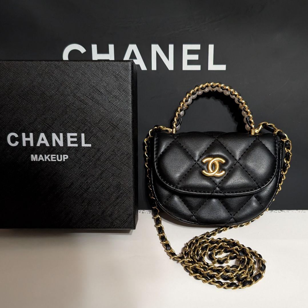 CHANEL ブラックキルティングチェーンショルダーバッグ ミニマトラッセ 楽天市場】シャネル チェーンショルダーバッグ ミニ マトラッセ