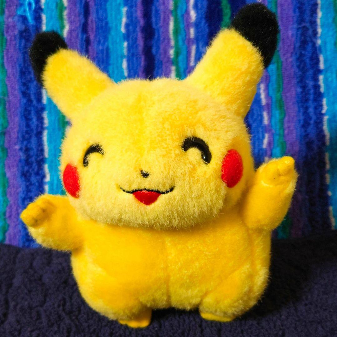 初期のピカチュウ ぬいぐるみ ポケモン ピカチュウ ぬいぐるみ 初期 TOMY タカラトミー 1/1 等身大
