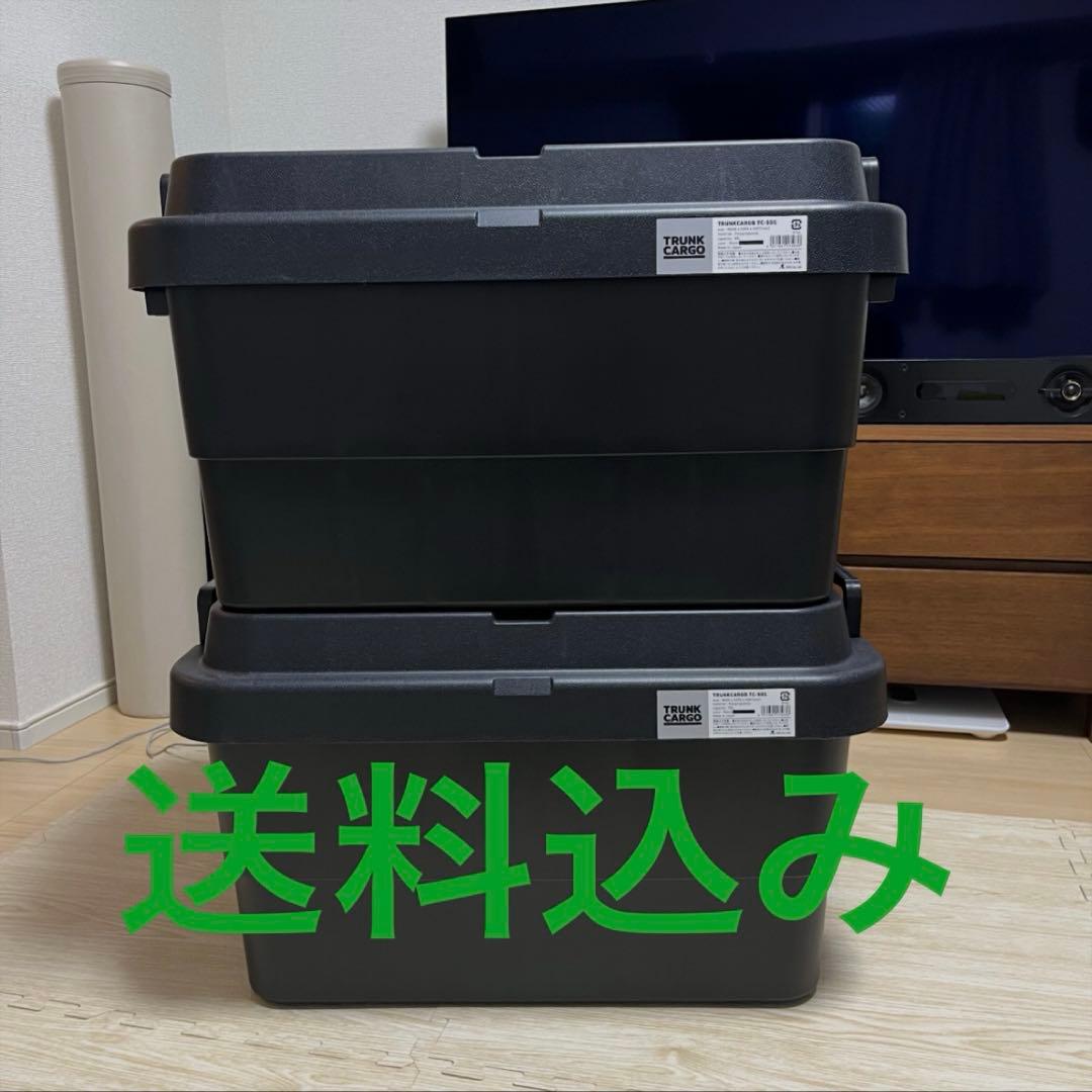 トランクカーゴ 50L 収納ボックス RISU TC-50S 災害　地震　頑丈 Amazon｜リス(RISU) 収納ボックス トランクカーゴ 50L グリーン 日本製