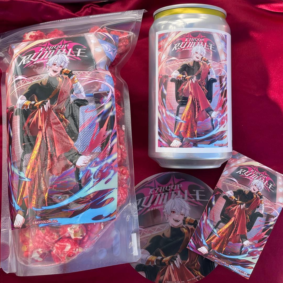 葛葉　KZHCUP ポップコーン　ラベル　ステッカー　カード 葛葉 KZHCUP ポップコーン ラベル ステッカー カード 葛葉カップ