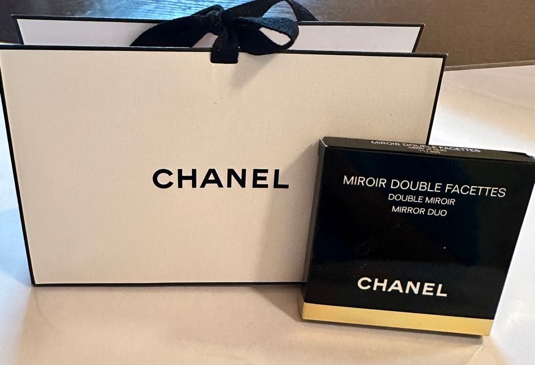 CHANEL ミロワール ドゥーブル ファセット(ブラック) CHANEL（シャネル） 正規品 コンパクトミラー 手鏡 ミロワール