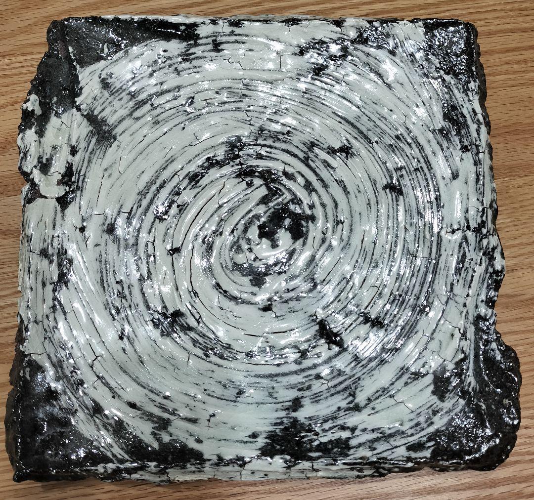 【唐津焼中川自然坊窯】刷毛目唐津四方もち上げ皿 唐津焼】中川自然坊窯刷毛目唐津 ご飯茶碗(小) 2客｜玄海町｜佐賀県