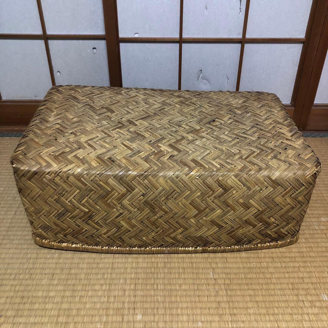 昭和レトロ/ 柳行李 こおり 竹籠 アンティーク - メルカリ