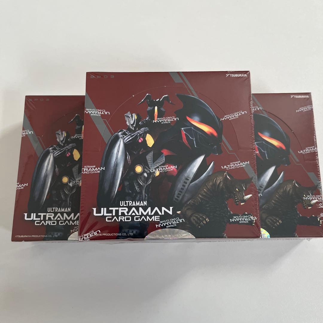 【新品未開封】 ウルトラマン CARD GAME B03 3個セット ウルトラマン カードゲーム ブースターパック03 復讐と闇の輪廻 Box