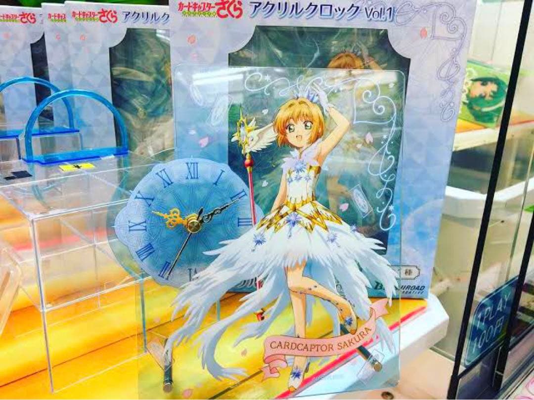 非売品】 カードキャプターさくら アクリルクロック Vol.1