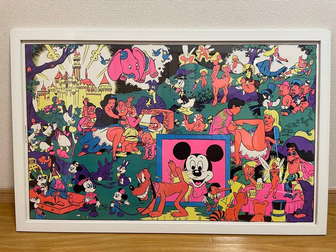 ディズニー　ポスター　 The Disneyland Memorial Orgy The Disneyland Memorial Orgy (DISNEYLAND AFTER DARKロゴ仕様