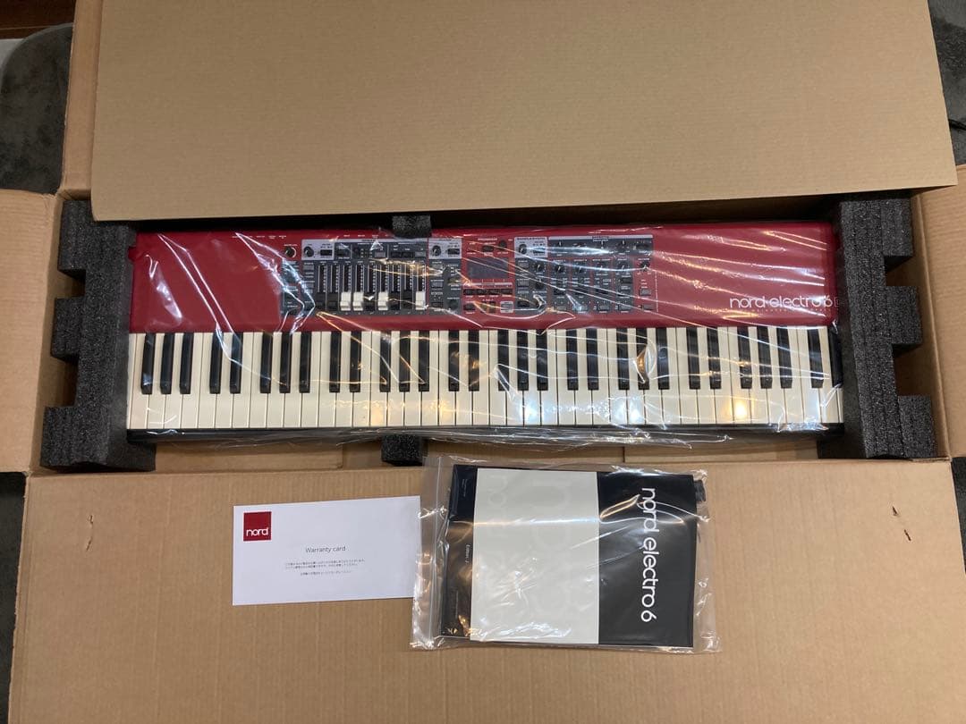【未使用新品】CLAVIA Nord Electro 6D 73 シンセサイザー CLAVIA（クラビア） Nord Electro 6D 73 ステージ・キーボード