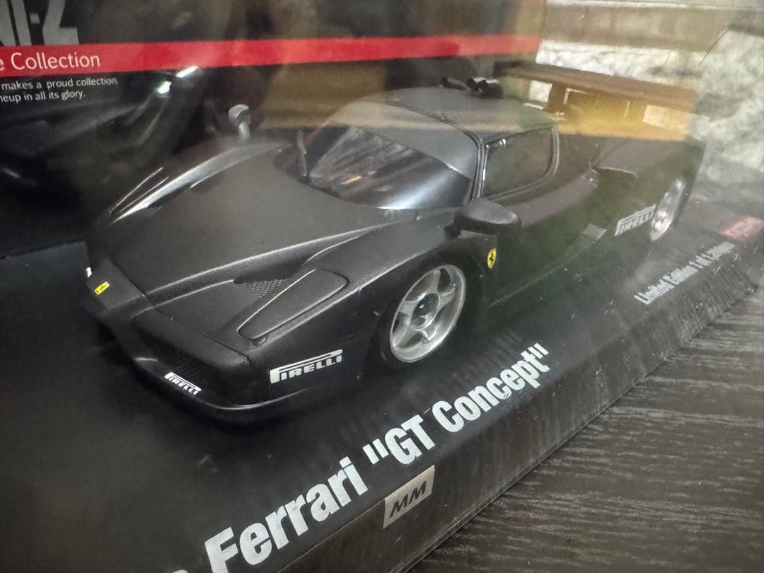 京商 ミニッツ エンツォ フェラーリ GT コンセプト マットブラック KYOSHO (キョウショウ) モデルカー 京商 1/12 エンツォ フェラーリ
