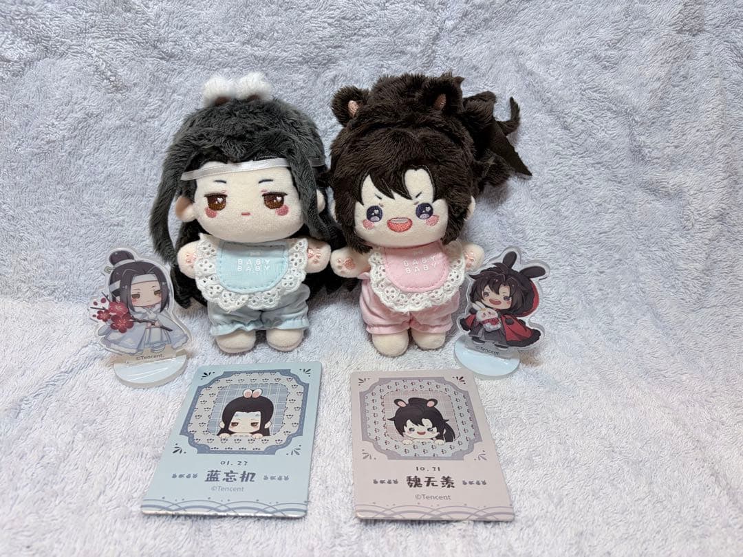 魔道祖師　KAZE ぬいぐるみ　骨あり 奶呼呼シリーズ　10cm 魔道祖師 KAZE ぬいぐるみ 骨あり 奶呼呼シリーズ 10cm - メルカリ