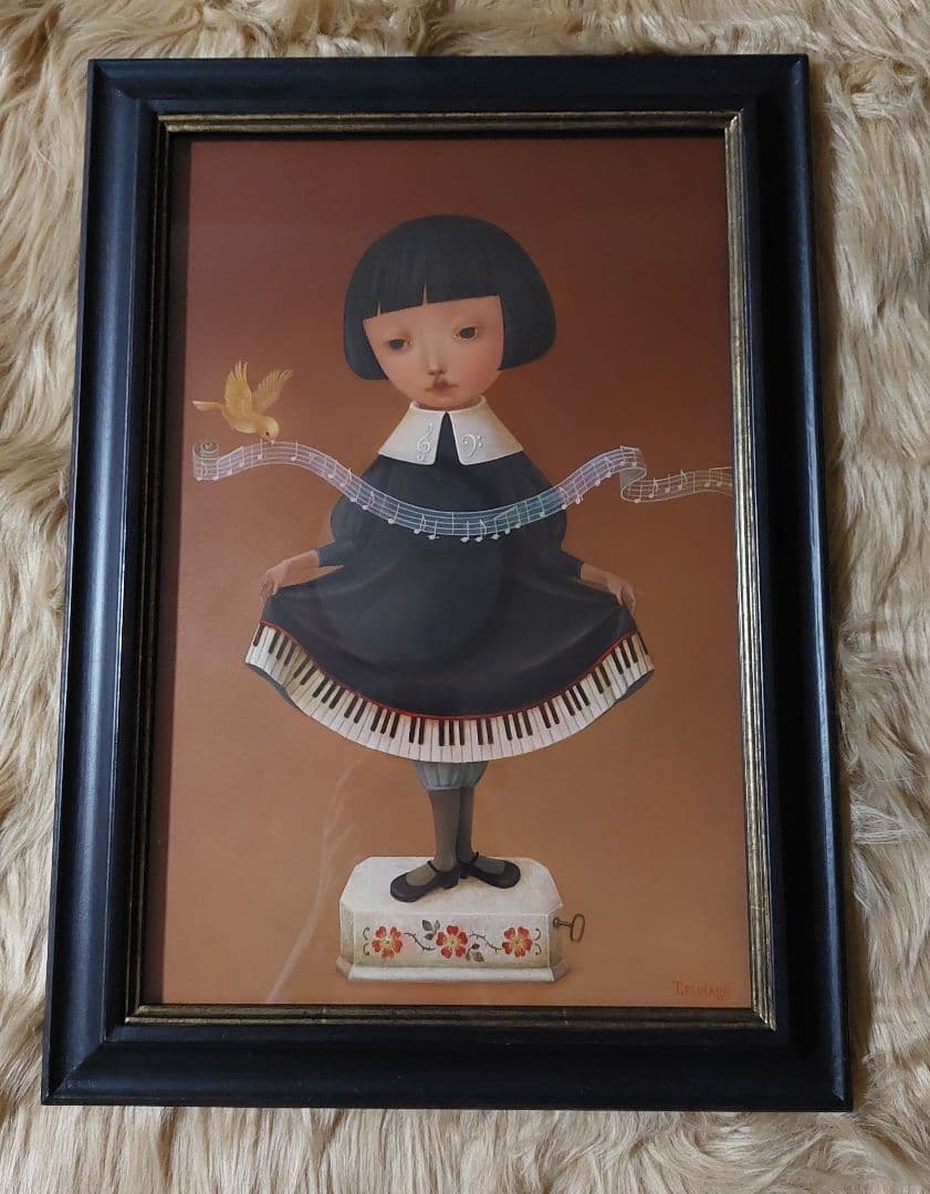 深瀬優子様　絵画作品「のばら」 深瀬優子様 絵画作品「のばら」 - メルカリ