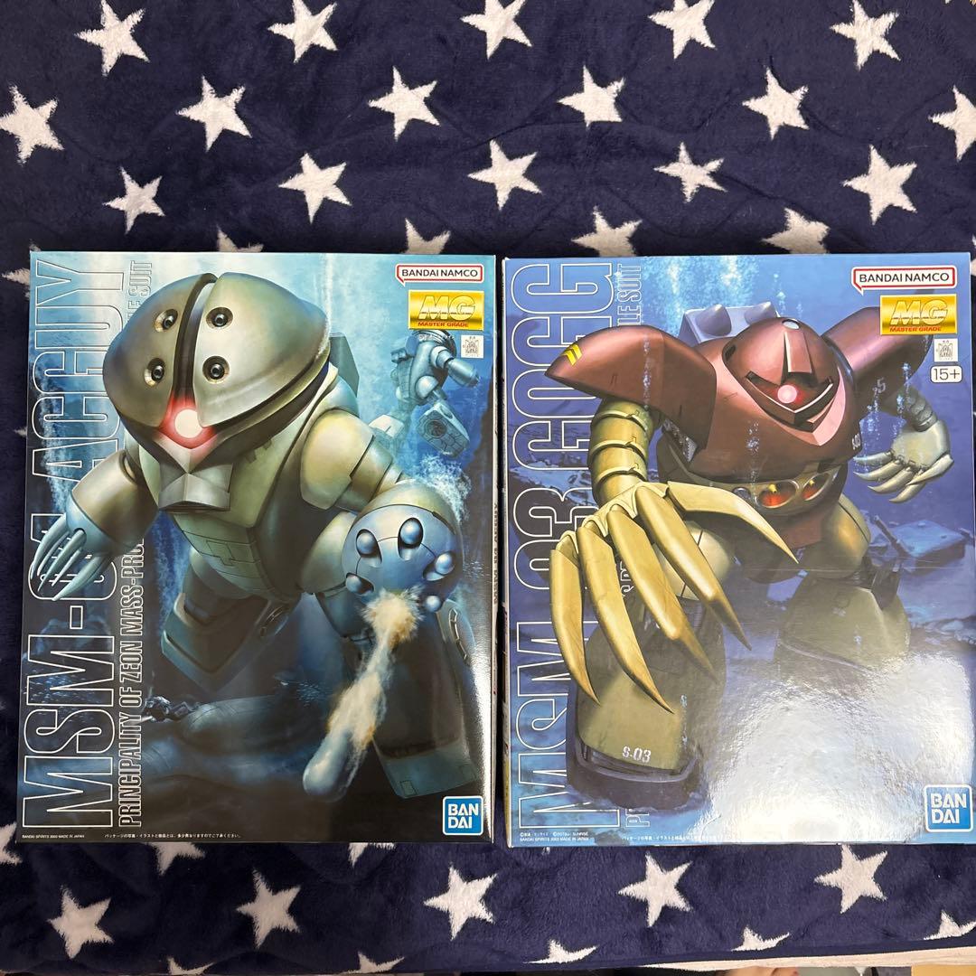MG ゴッグ＋アッガイ 水泳部 MG ゴッグ ズゴック アッガイ｜takachapelさんのガンプラ作品