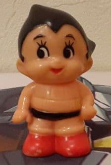 程度良好　入手困難　希少　当時物　鉄腕アトム　無版権物　ソフビ　70s　80s 当時物】鉄腕アトム ソフビ フィギュア 約55cm 昭和レトロ 人形 アニメ
