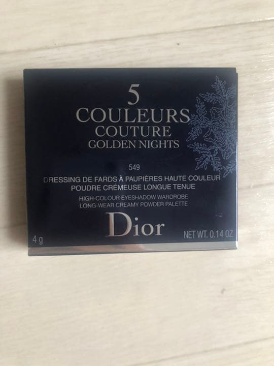 ディオール サンク クルール 549 ゴールデンスノー　アイシャドウ サンク クルール クチュール＜ゴールデン ナイツ＞｜Diorの口コミ