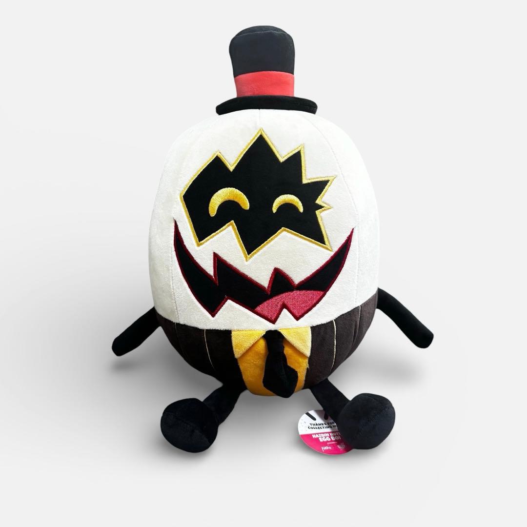 HAZBIN HOTEL EGG BOI PLUSH エッグボーイ ぬいぐるみ Bandai Banpresto Hazbin Hotel Chibigurumi Volume 2 Egg Boi Plush