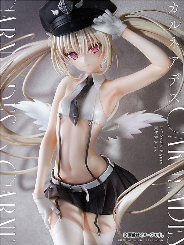 [新品未開封] rurudo カルネアデス 天使警察エル 1/7 フィギュア 美少女フィギュア】カルネアデス 天使警察 エル 1/7 完成品フィギュア