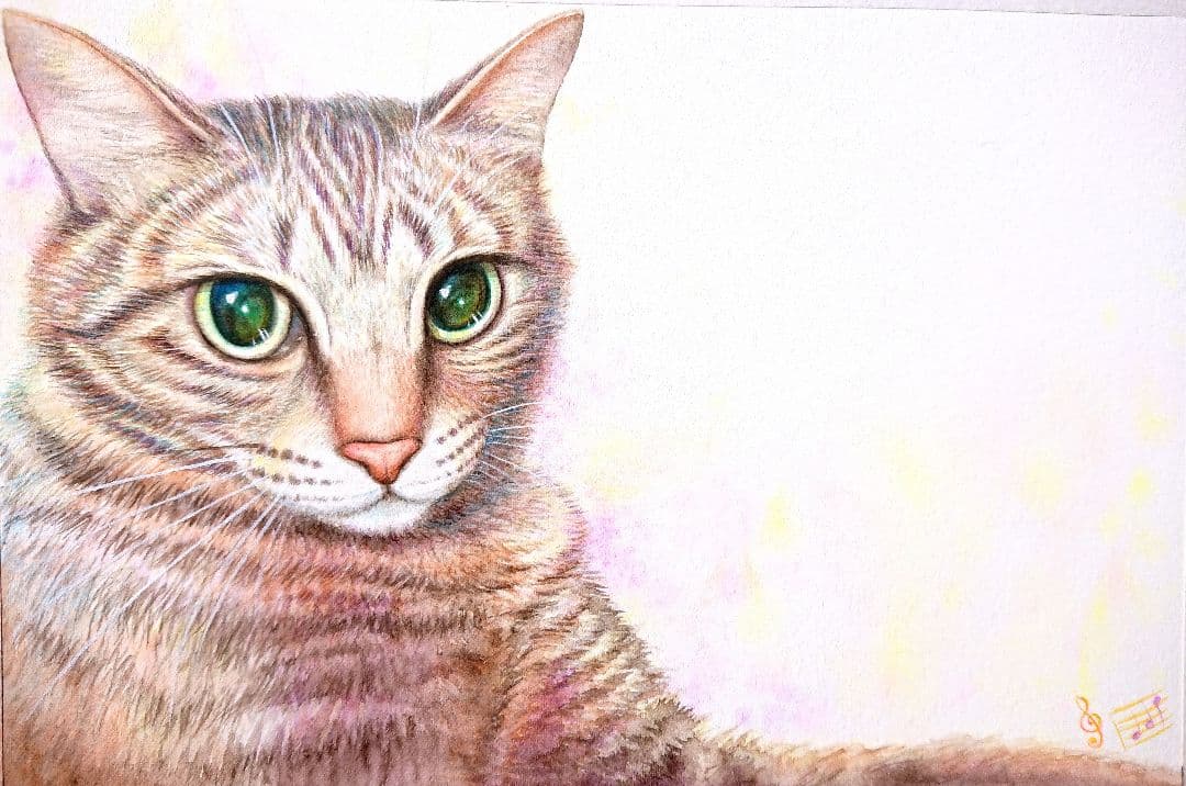 動物画、ペット画(本格水彩画) 水彩画でペットを描きたい！動物の描き方 | 初心者さん向け水彩画と