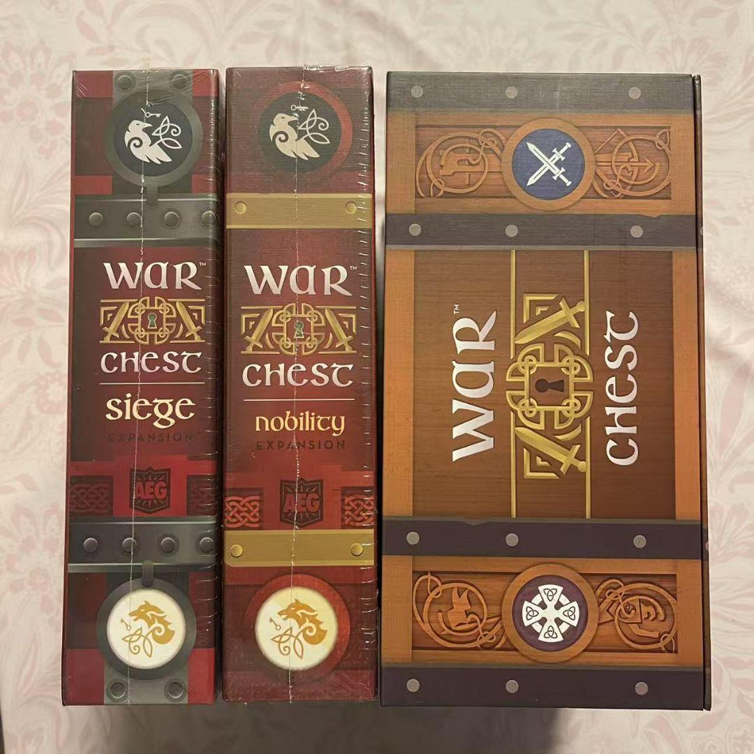 『War Chest』英語版の本体&拡張セット War Chest: Nightfall | Board Game | BoardGameGeek