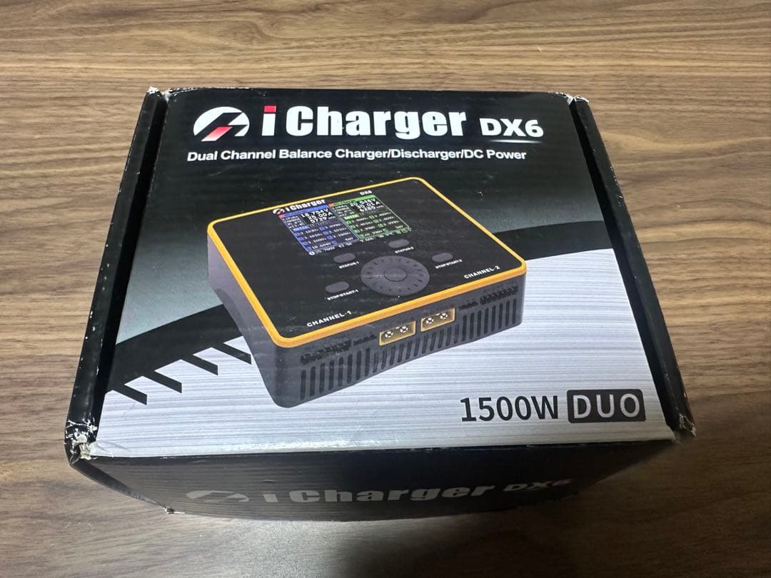 iCharger DX6 1500W デュアルチャージャー Junsi iCharger DX6 DC Dual LiPo/Life/NiMH/NiCD Battery Charger (6S
