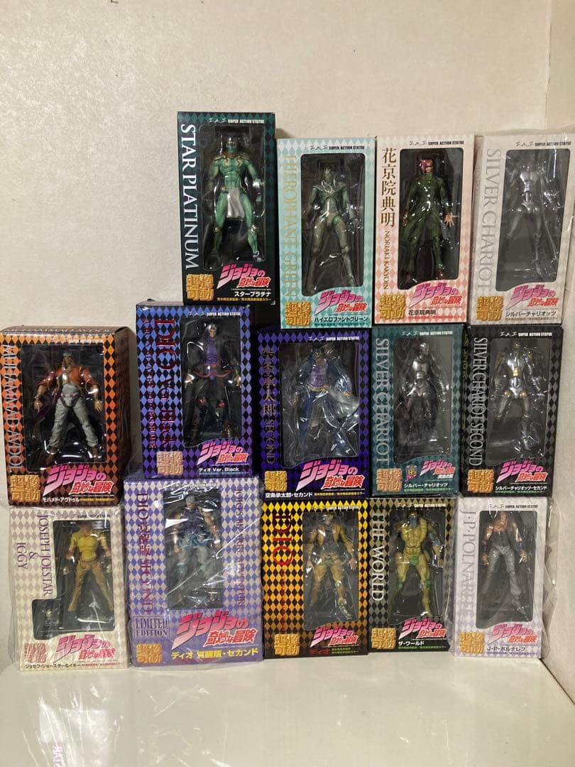 ジョジョ　超像可動　3部　スターダストクルセイダー　14体セット レビュー】 メディコス・エンタテインメント 超像可動 ジョジョの奇妙
