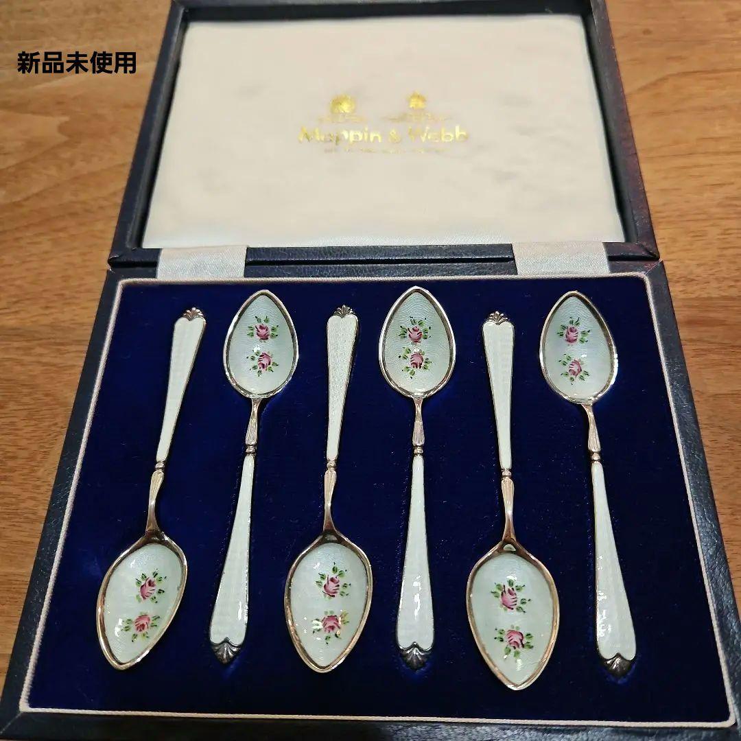 Mappin&Webb　マッピン&ウェッブ　スプーン6本セット Mappin&Webb マッピン&ウェッブ コーヒー豆 ビーンズスプーン スプーン
