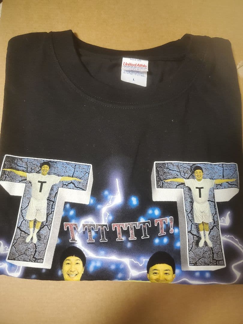 チョコレートプラネット　チョコプラ　TT兄弟　ラップ　Ｔシャツ　Ｌサイズ TT兄弟ラップTシャツ – FANY Mall