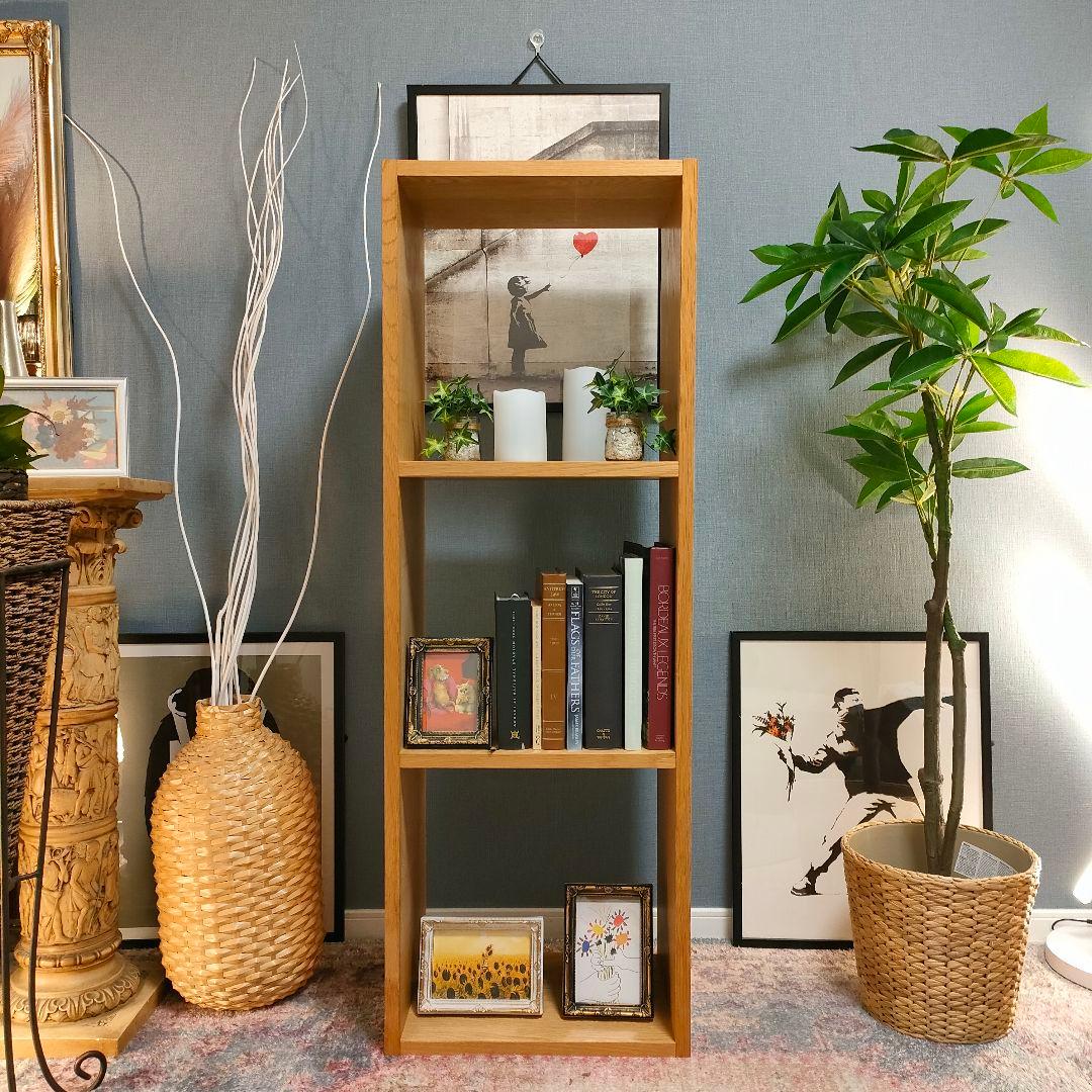 無印良品 スタッキングシェルフ スタッキングシェルフ・3段・オーク材 | 無印良品