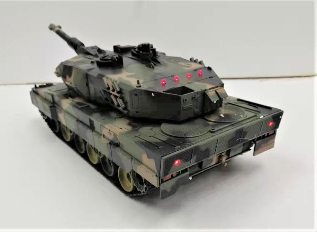 1/24戦車ラジコン　ドイツレオパルド　2.4G　BB弾・赤外線対戦
