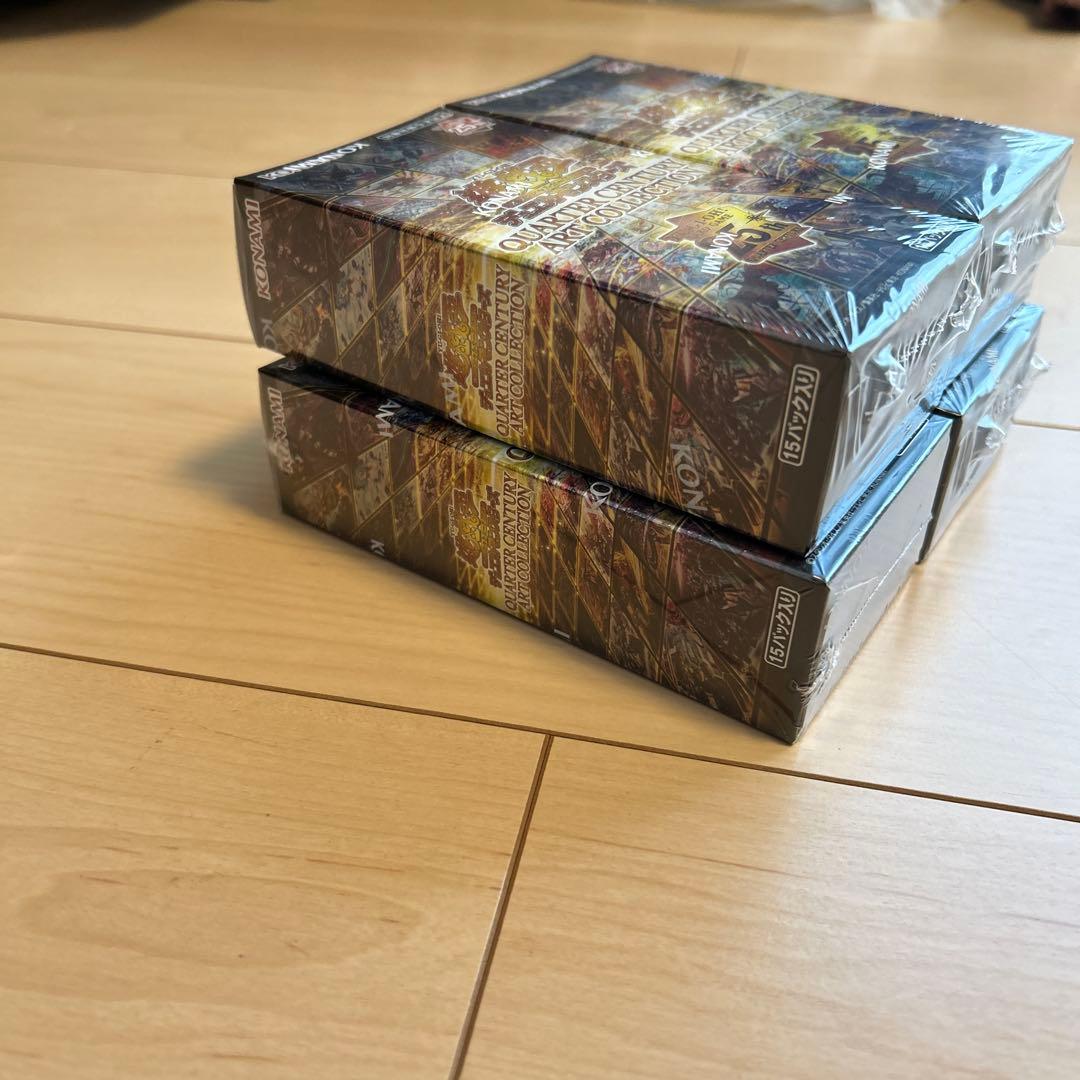 シュリンク付未開封】遊戯王クォーターセンチュリーアートコレクション