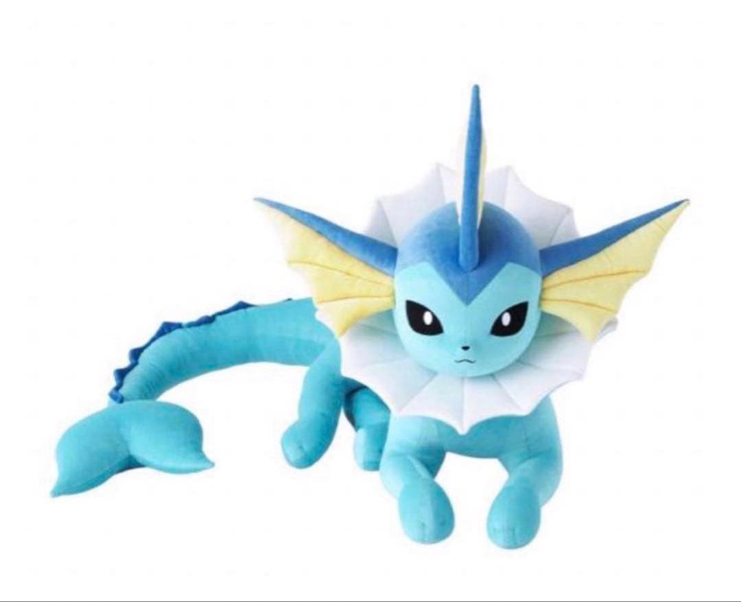 ぬいぐるみ 等身大シャワーズ 寝そべり　新品未開封 抽選販売】ぬいぐるみ 等身大シャワーズ 寝そべり ｜【公式】ポケモン