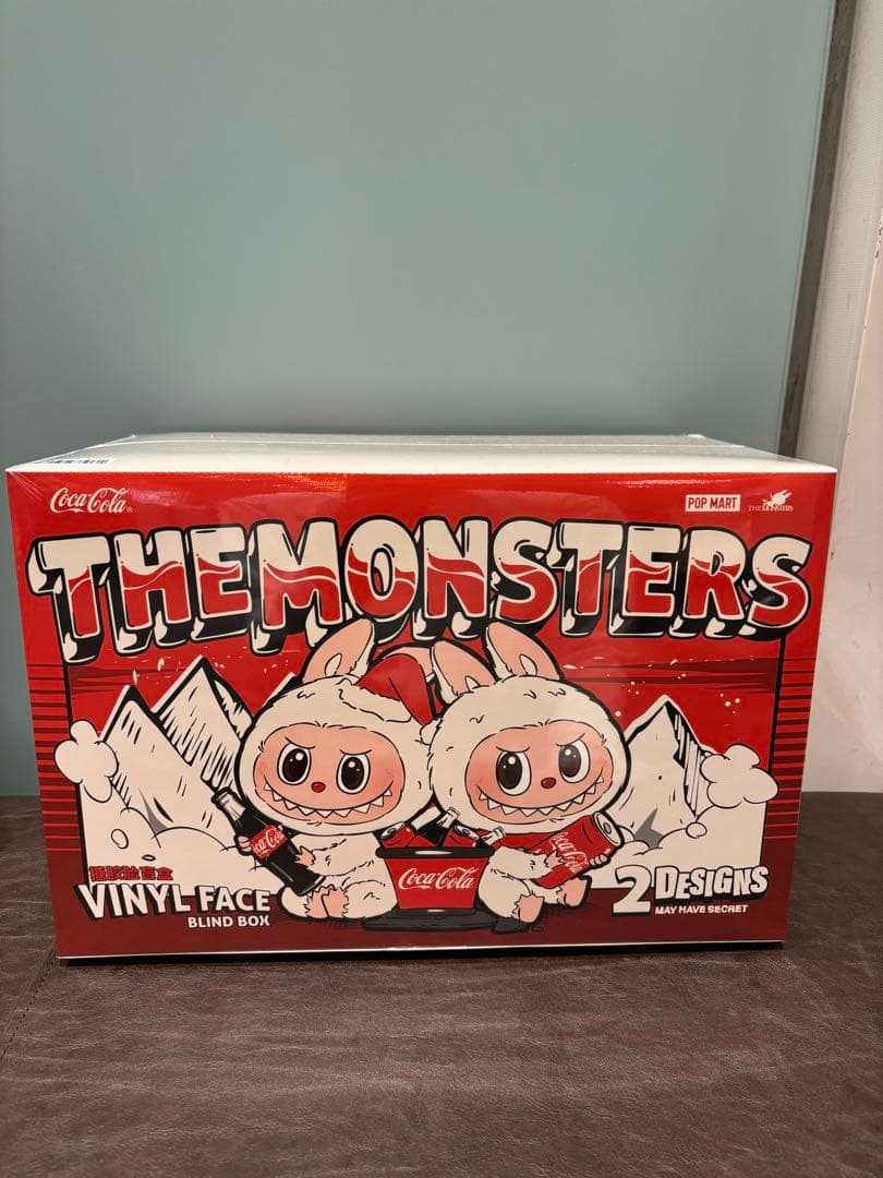 新品THE MONSTERS コカ・コーラ シリーズ ぬいぐるみ シュリンク付き POP MART（ポップマート） POP MART THE MONSTERS Labubu コカ・コーラ