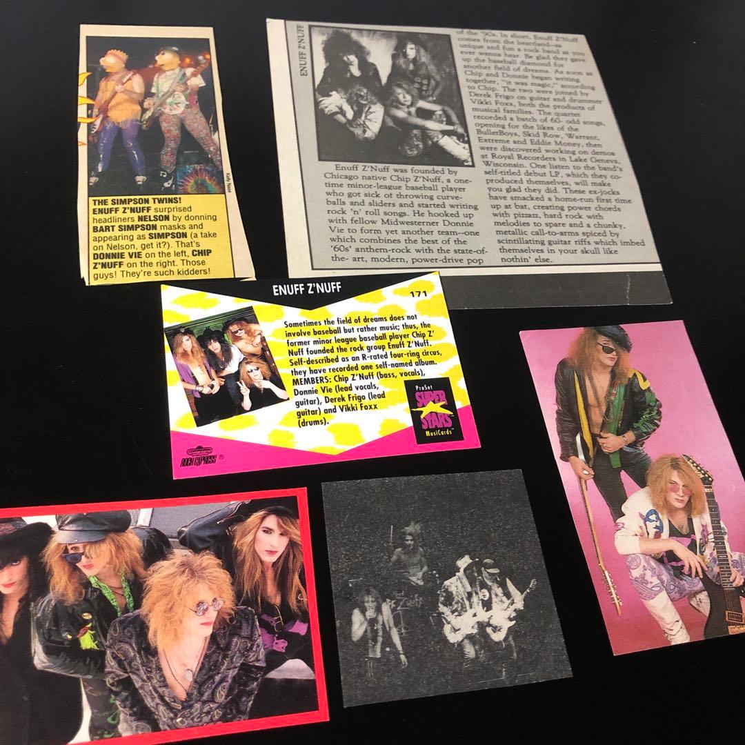レア切り抜き　イナフ・ズナフ　ENUFF Z'NUFF ENUFF Z' NUFF