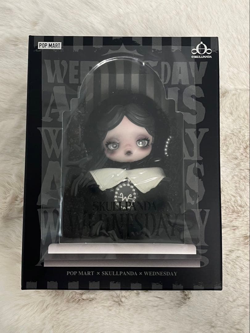 POPMART SKULLPANDA Wednesday NY限定スカルパンダ② 正規品 POP MART SKULLPANDA × Wednesday NY限定 スカルパンダ
