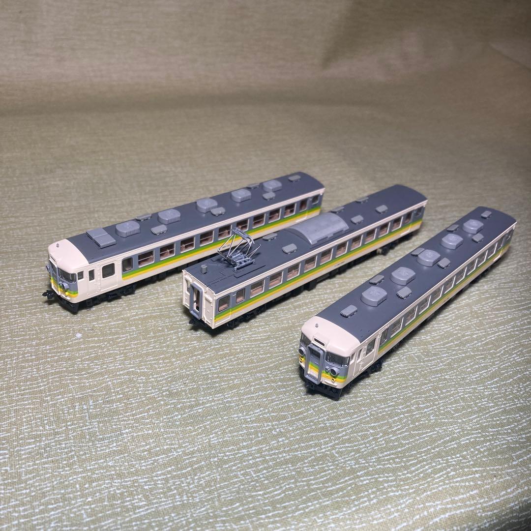 TOMIX 165系ムーンライト色M車入3両セット(ジャンク) 限定 165系電車(ムーンライトえちご・M1編成)3両セット | TOMIX