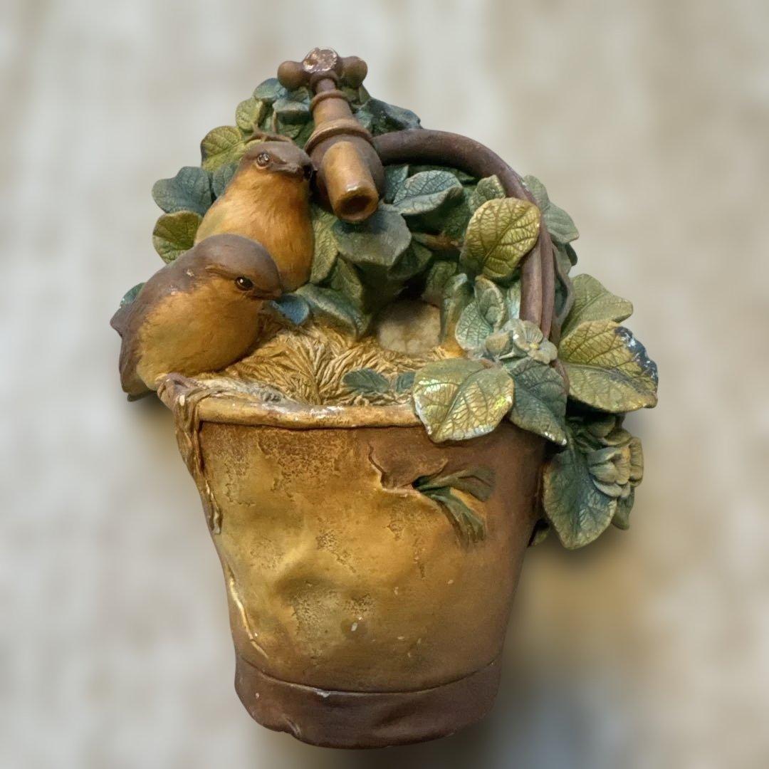 ボッソン バスケット 鳥 置物 3050 ボッソン バスケット 鳥 置物 3050