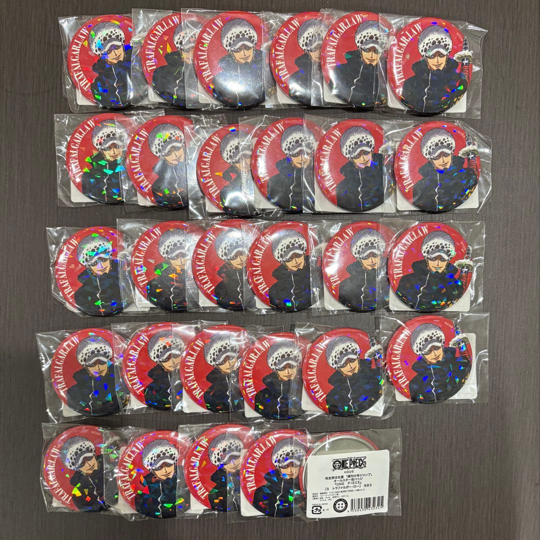 ONE PIECE オールスター缶バッジ　トラファルガー・ロー ONE PIECE』コレクション缶バッジ“HEROES