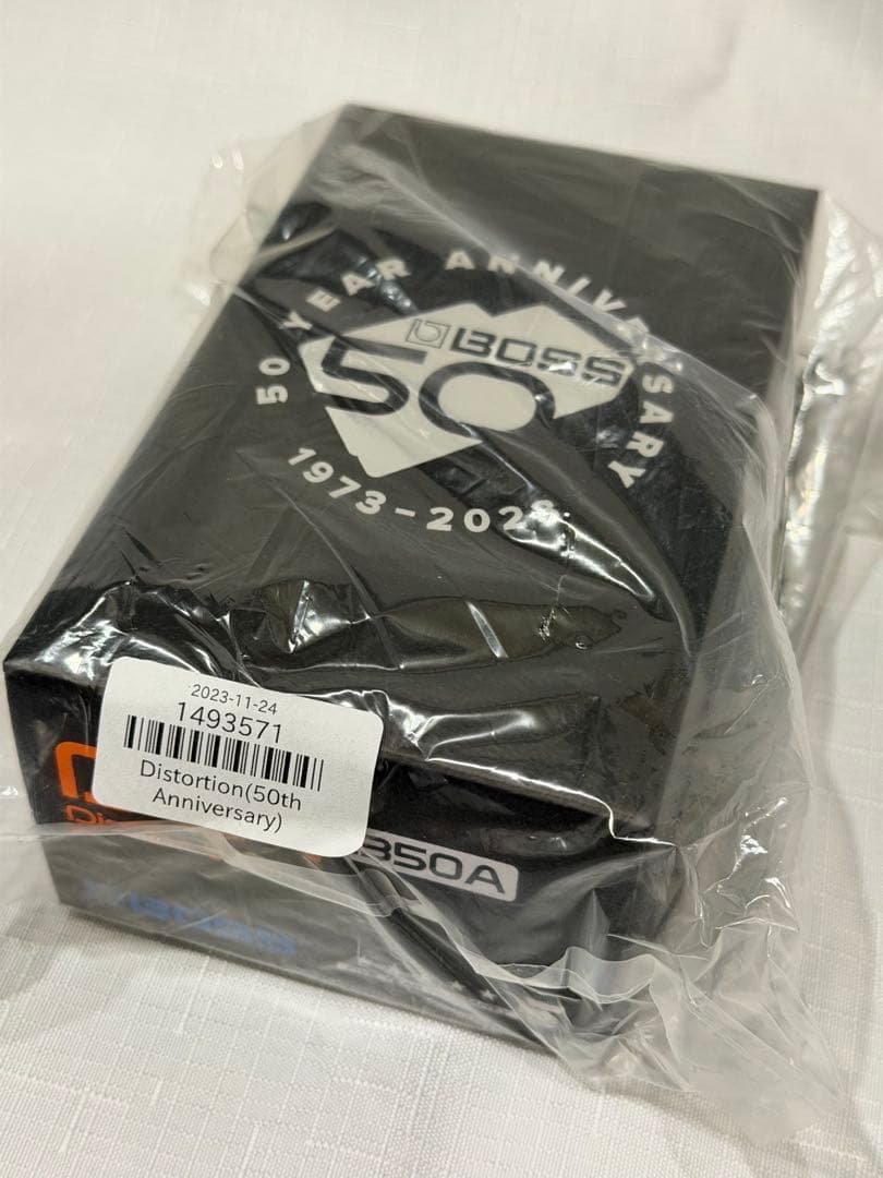 【BOSS 50周年記念ペダル】 DS-1-B50A 送料込】【数量限定】【BOSS 50周年記念ペダル】BOSS《ボス》DS-1 B50A