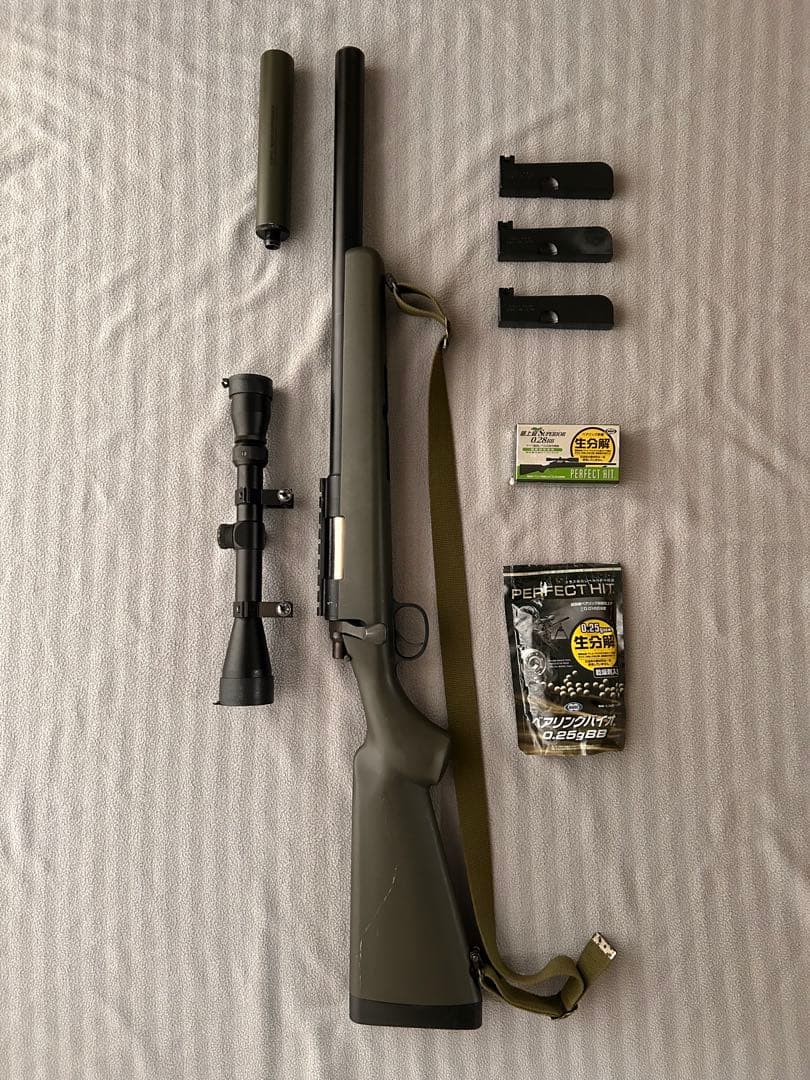 東京マルイ　VSR-10 Gスペック　O.D.カラー Amazon | 東京マルイ No4 VSR-10 Gスペック ODカラー 18歳以上ボルト