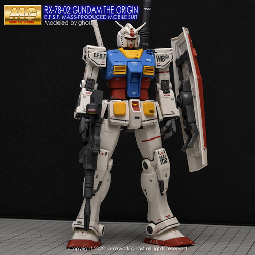 MG] THE ORIGIN GUNDAM RX-78-02 | G-rework